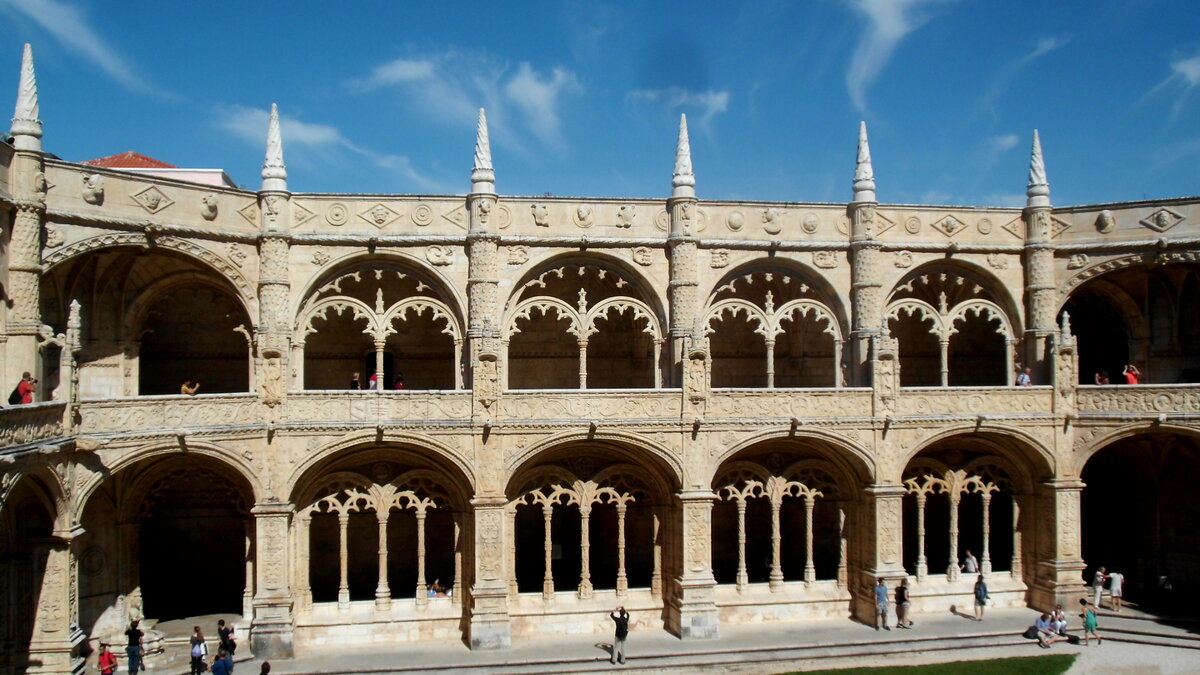 Mosteiro dos Jerónimos, spätgotisches Kloster, Weltkulturerbe im Lissaboner Ortsteil Belem, am 04.10.2016.