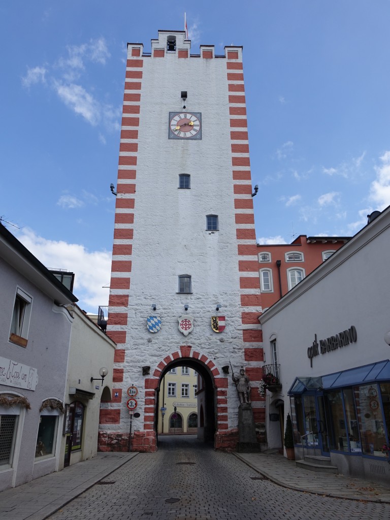 Mhldorf a. Inn, Mnchner Tor oder Nagelschmiedtor (15.08.2015)