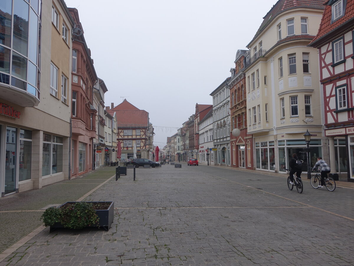 Mhlhausen, Gebude im Steinweg (13.11.2022)