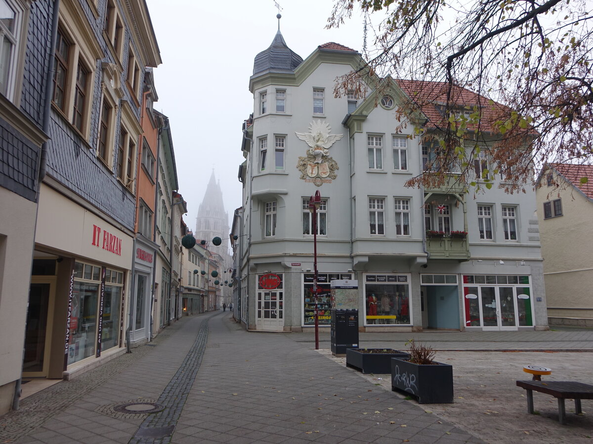 Mhlhausen, Huser am Kornmarkt (13.11.2022)