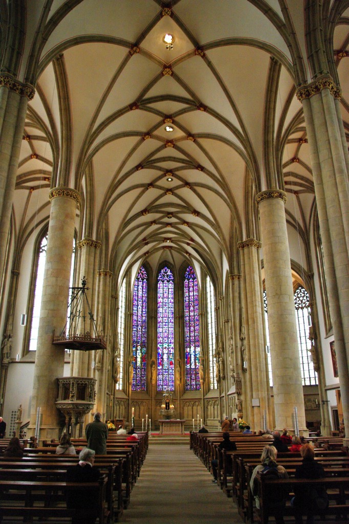 Mnster, St. Lamberti Kirche, erbaut ab 1400 (13.05.2010)
