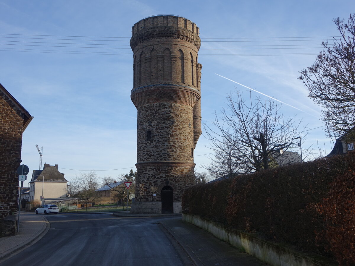 M�nstermaifeld, historischer Wasserturm, erbaut 1893 (27.12.2025)