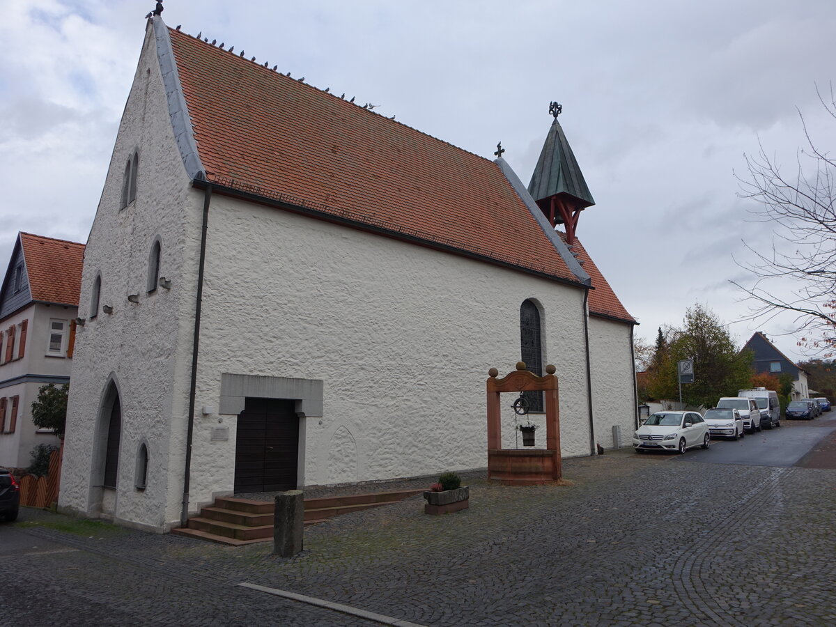 Mnzenberg, ehemalige Hospitalkapelle im Steinweg (01.11.2021)