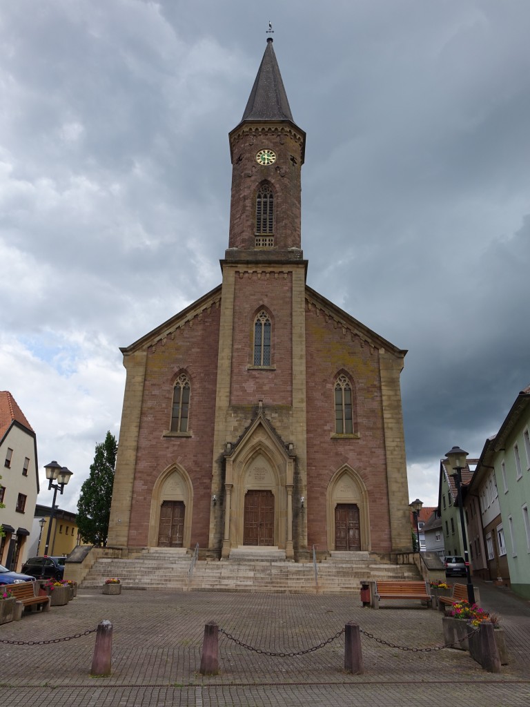 Mnzesheim, Ev. St. Martin Kirche, erbaut 1856 (30.05.2015)