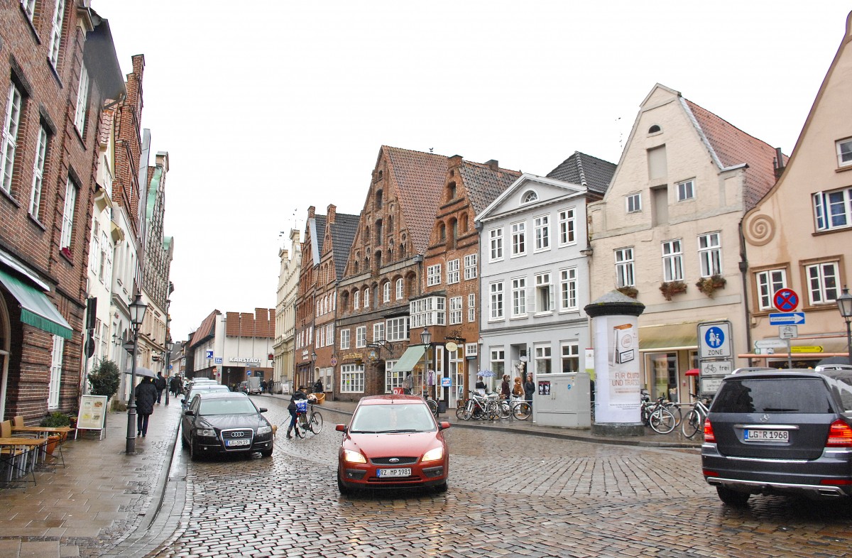 Mnzstrae, Lneburg. 30. Januar 2016.