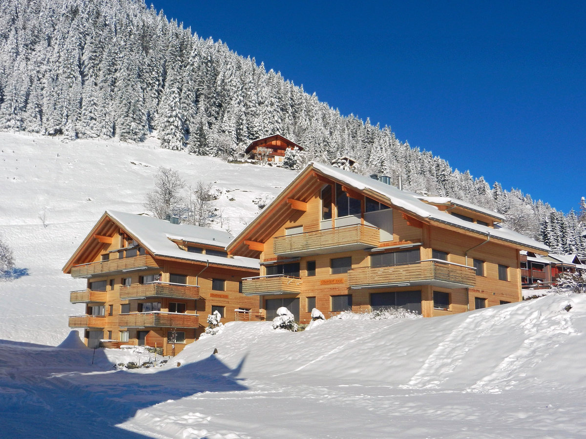 Mrren, Ferienchalets  Oberberg  und  Oberdorf , Baujahr 2006 - 27.11.2013