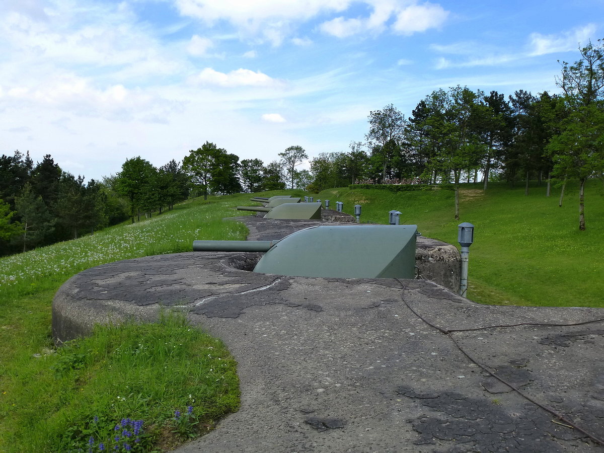 Mutzig, Geschtzbatterie der Festung Mutzig, Mai 2013