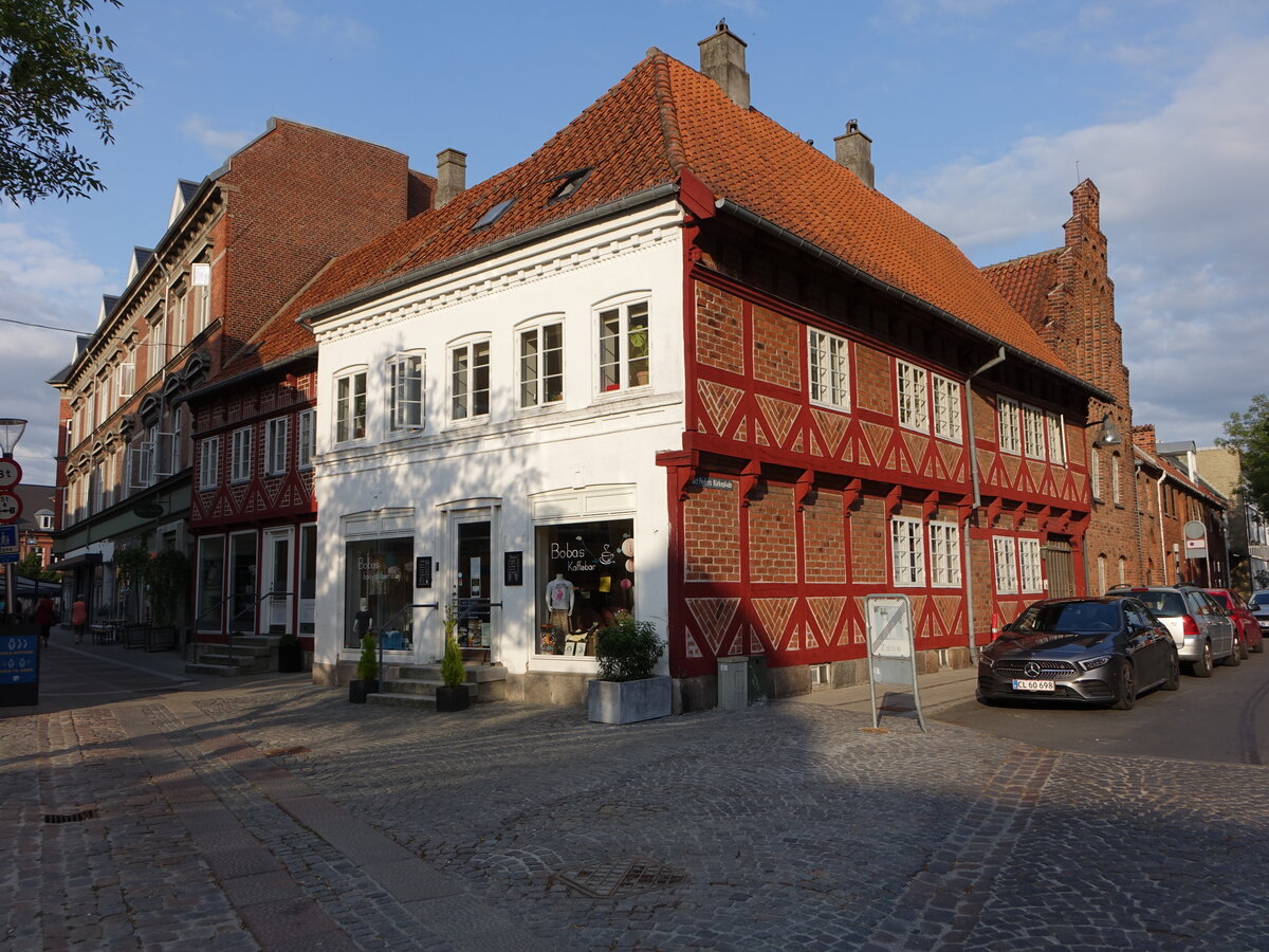 Nstved, altes Rathaus  am St. Peders Kirkeplads (19.07.2021)