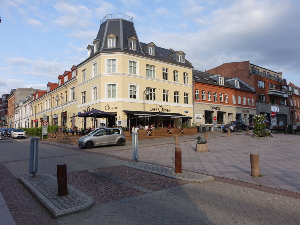 Nstved, Cafe Oliver in der Kattebjerg Strae (19.07.2021)