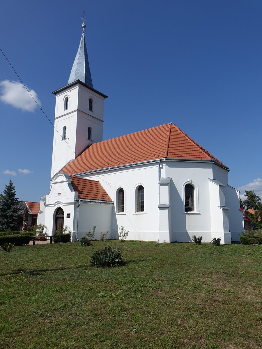 Nagyar, katholische Pfarrkirche in der Petfi Utca, erbaut bis 1836 (07.09.2018)