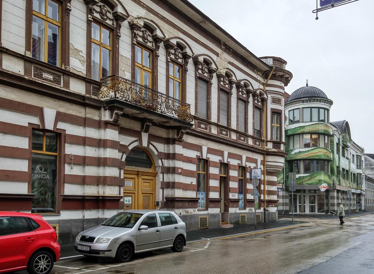 Nagykanizsa Csengery u. - Zrnyi M. u. Kreuzung, aufgenommen am 20.09.2017.