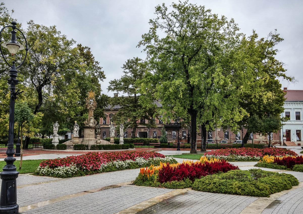 Nagykanizsa, Erzsbet Tr, aufgenommen am 20.09.2017.