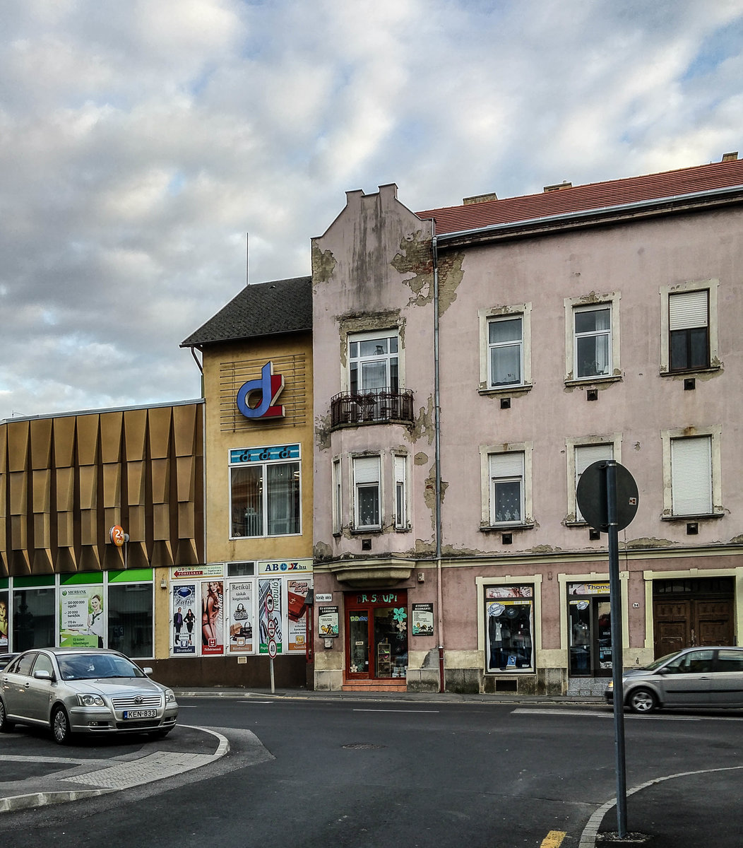 Nagykanizsa, Kirly utca. Aufnahmedatum:  09.10.2017