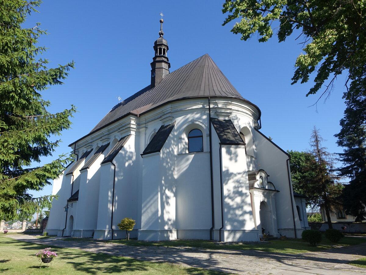 Naklo, Pfarrkirche St. Nikolaus, erbaut bis 1712 (19.06.2021)