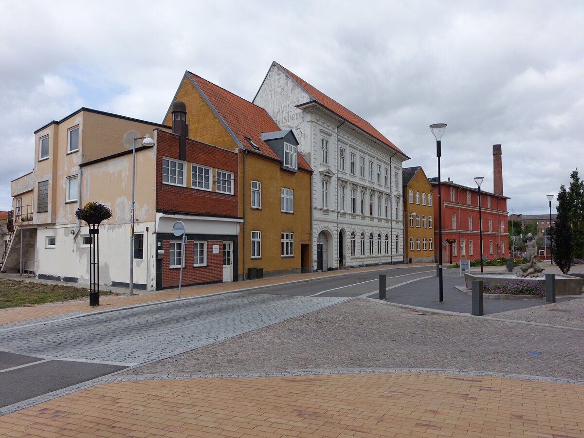 Nakskov, Huser in der Vejlegade Strae (18.07.2021)