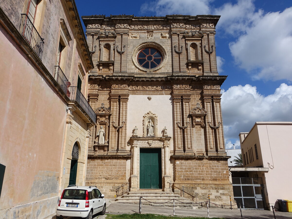 Nardo, ehem. Klosterkirche am Corso Giuseppe Garibaldi (02.03.2023)
