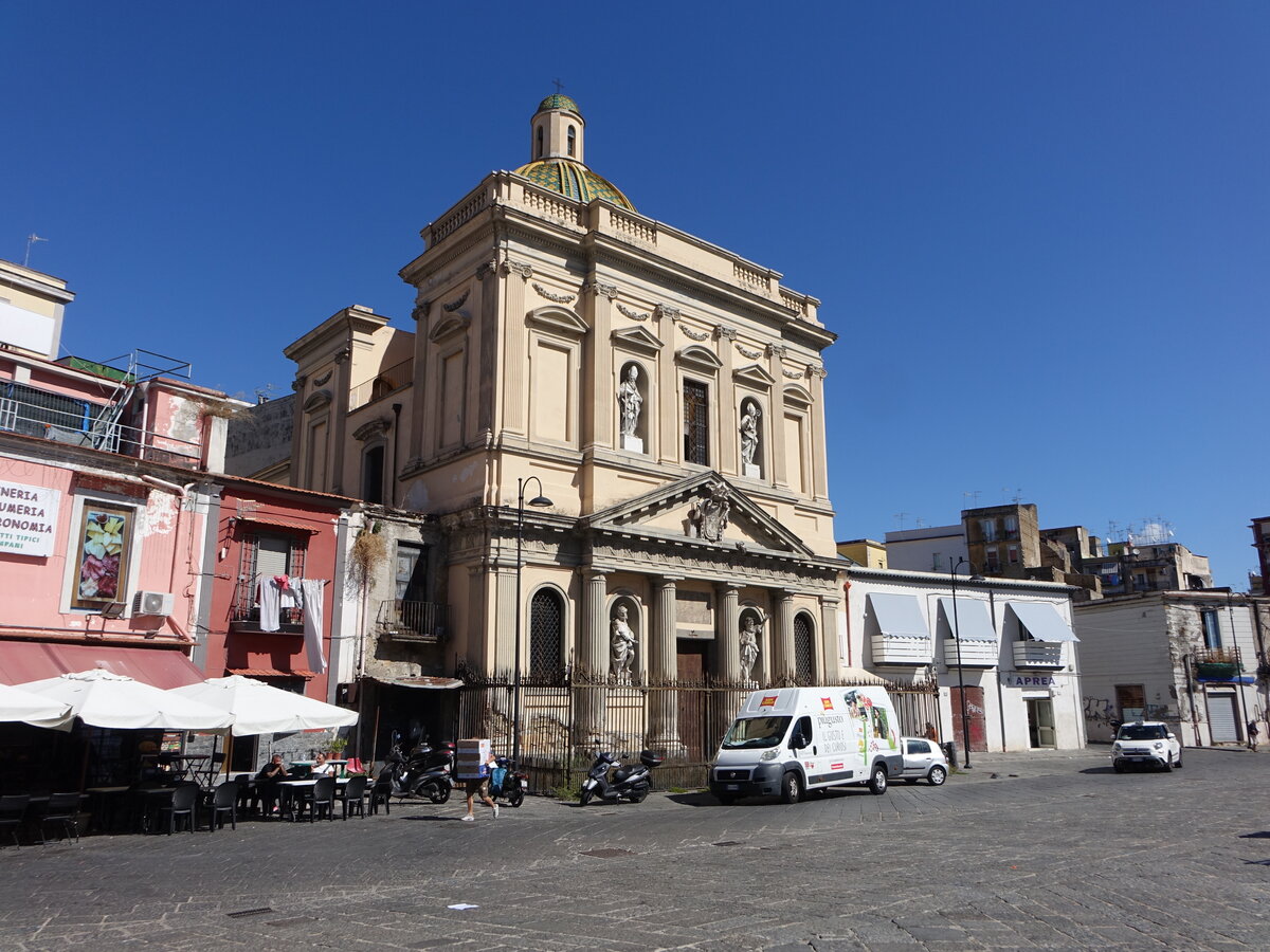 Neapel, Pfarrkirche Santa Croce Purgatorio al Mercato (23.09.2022)