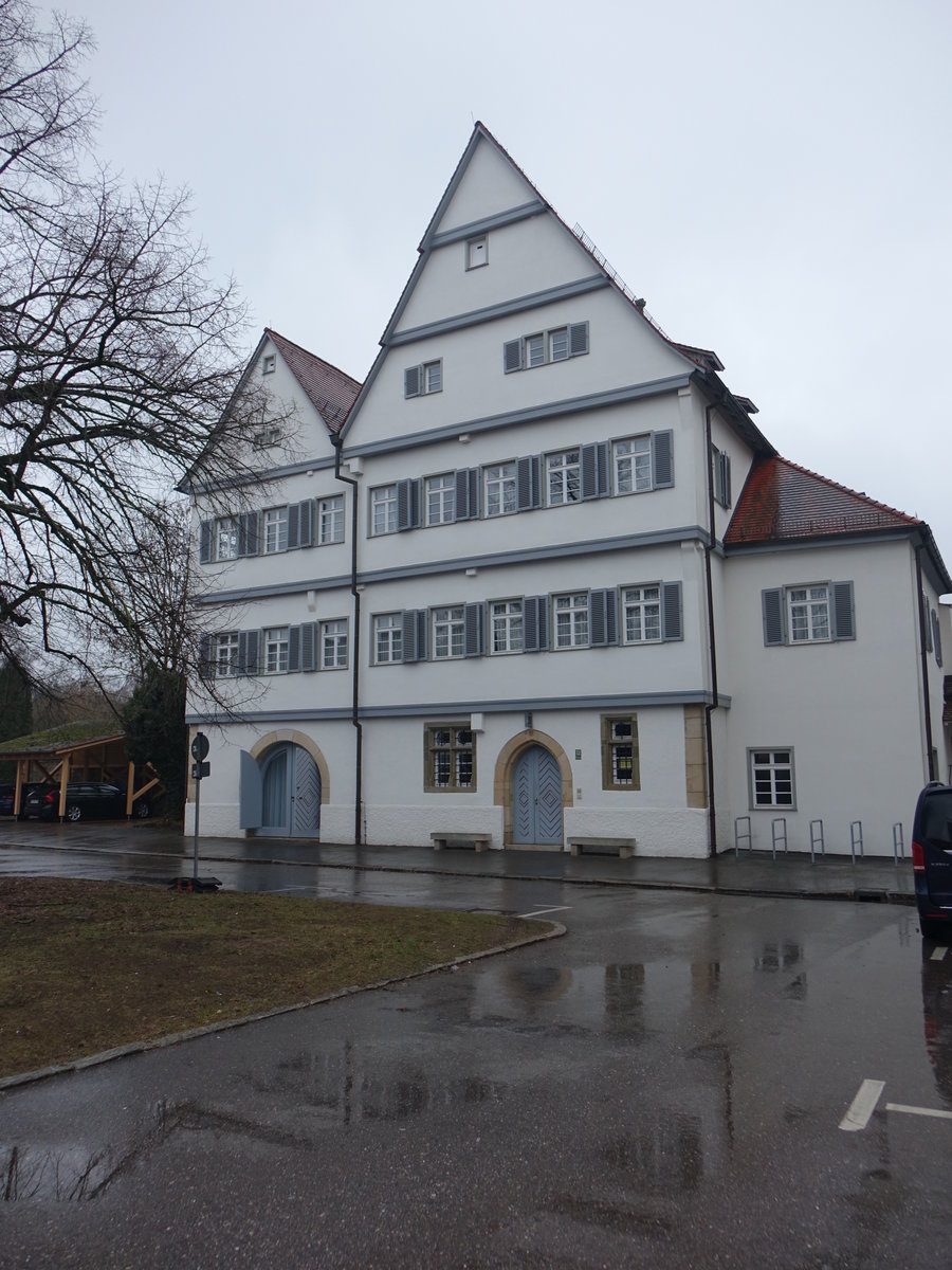 Nellingen, ehemalige Propstei im Klosterhof, erbaut von 1565 bis 1599 (03.02.2019)