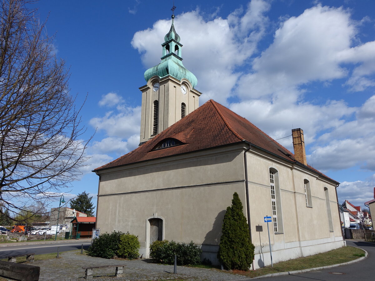 Neu Zittau, evangelische Kirche, erbaut 1767 (07.04.2026)