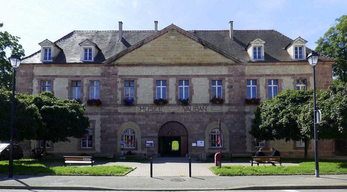 Neubreisach (Neuf-Brisach), das Vauban-Museum zeigt die Geschichte der Festungsstadt, Sept.2025