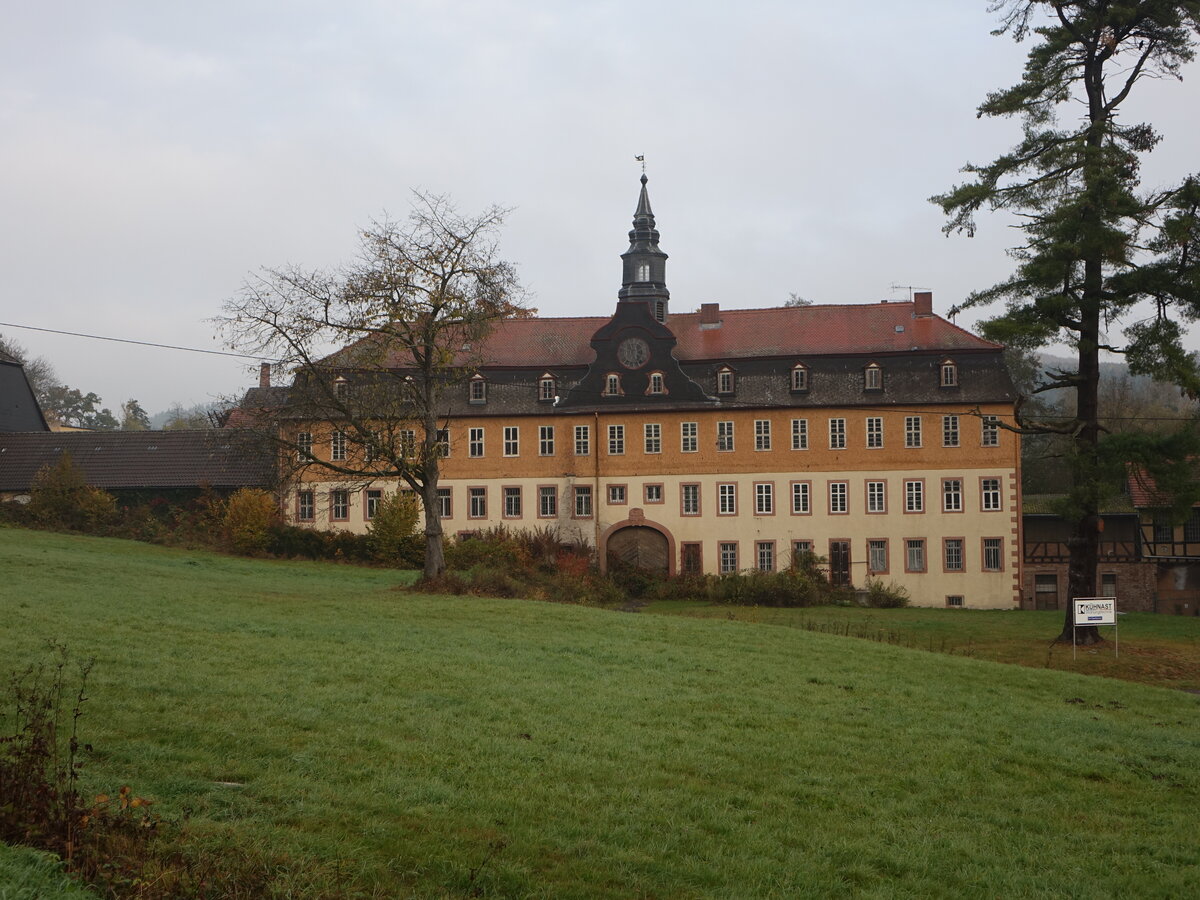 Neuenschmidten, Schloss Eisenhammer, erbaut im 18. Jahrhundert (30.10.2021)