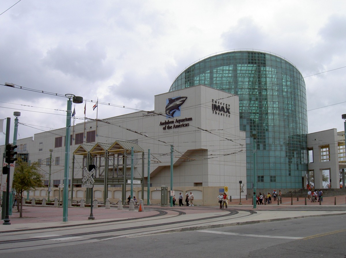 New Orleans, Audobon Aquarium of the Americas an der Riverfront (13.03.2007)