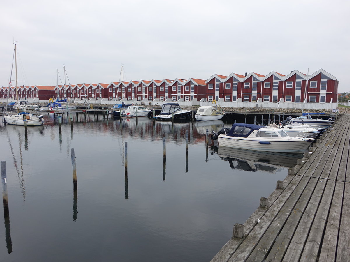 Nibe, Ferienhuser am Hafen und in der Bryggen Strae (22.09.2020)