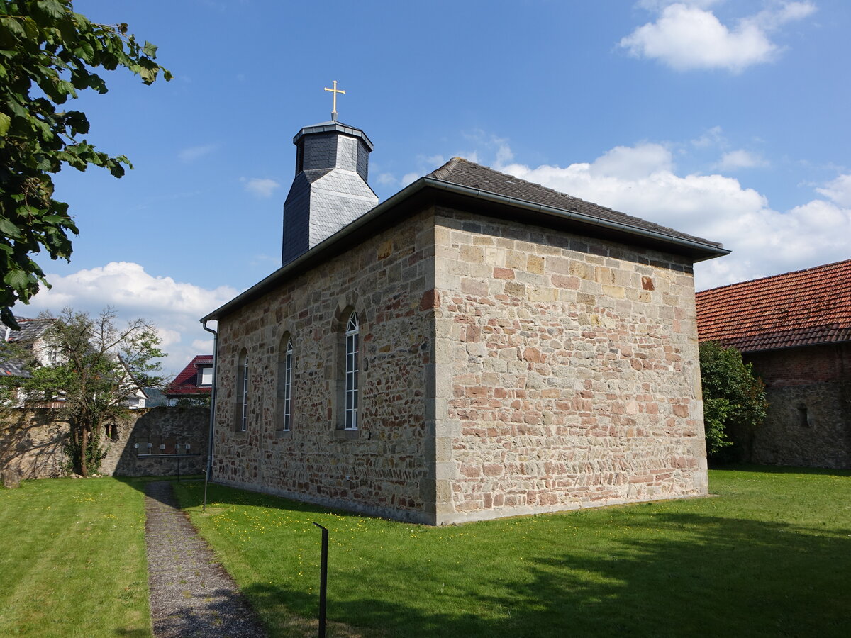 Niederellenbach, evangelische Kirche in der Heinebacher Strae (04.06.2022)