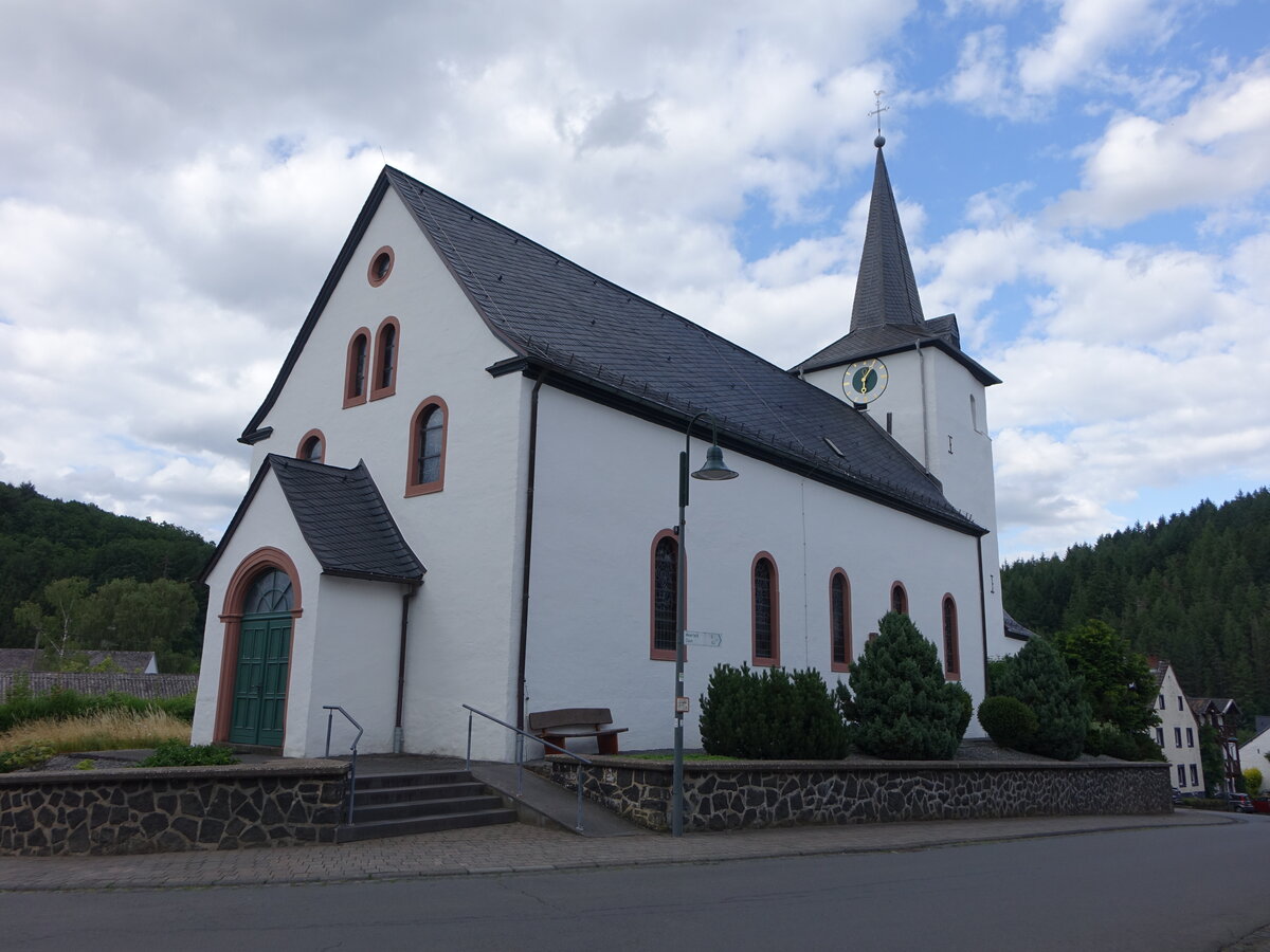 Niederstadtfeld, Pfarrkirche St. Sebastian, erbaut 1769 (19.07.2026)
