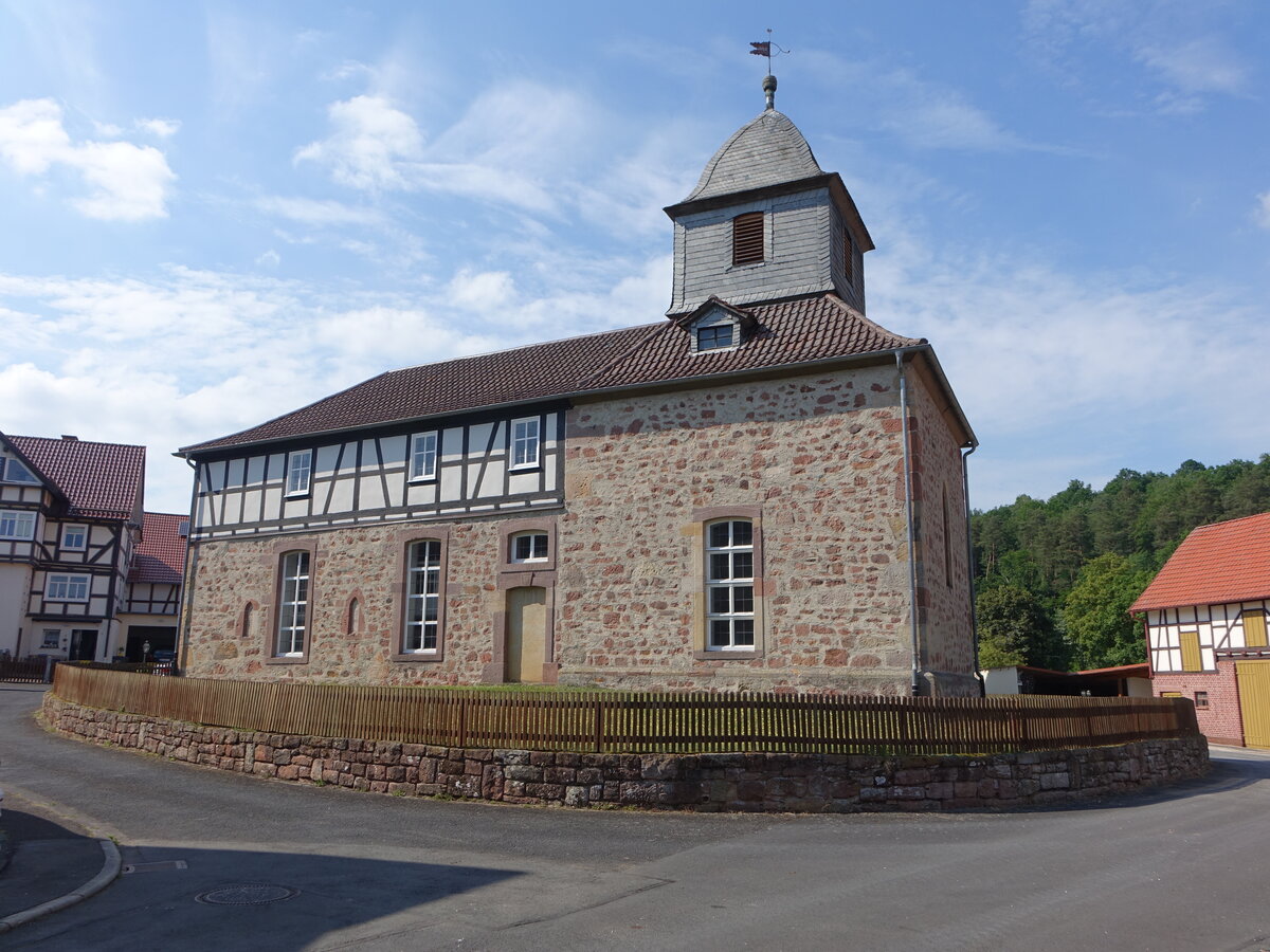 Niederthalhausen, evangelische Kirche, erbaut 1802 (04.06.2022)