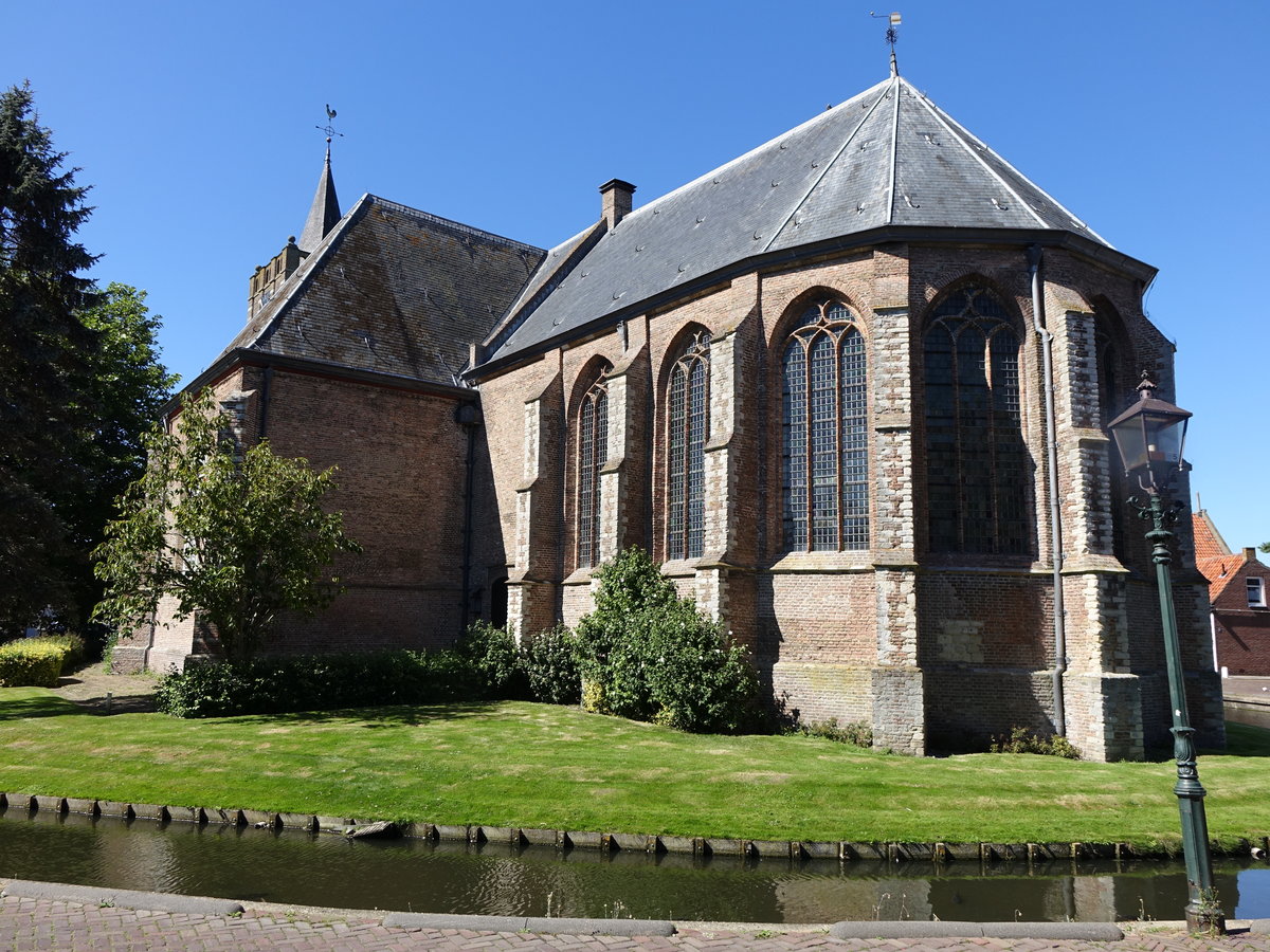 Nieuwe Tonge, Ref. Kirche, erbaut um 1500 (24.08.2016)