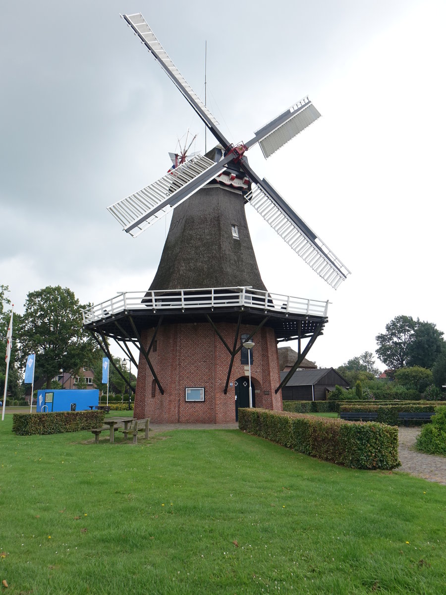 Nijeveen, Kornmhle De Sterrenberg, erbaut 1786 (24.07.2017)