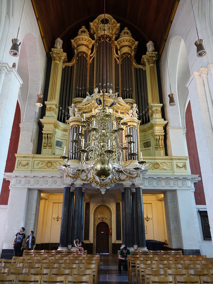 Nijmegen, Orgel in der St. Stevens Kirche (07.05.2016)