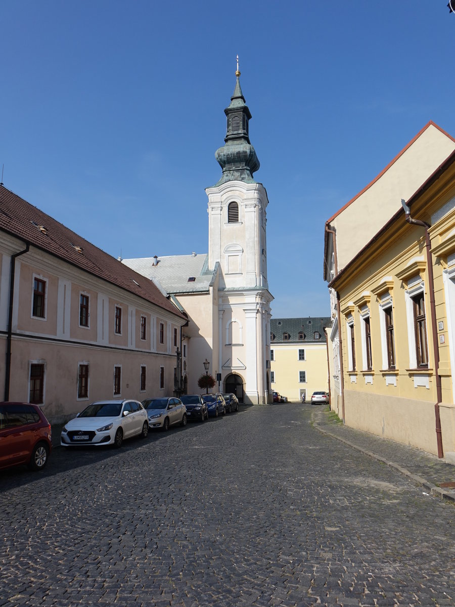 Nitra, Pfarrkirche St. Peter und Paul in der Samova Strae, erbaut bis 1630 (28.08.2019)