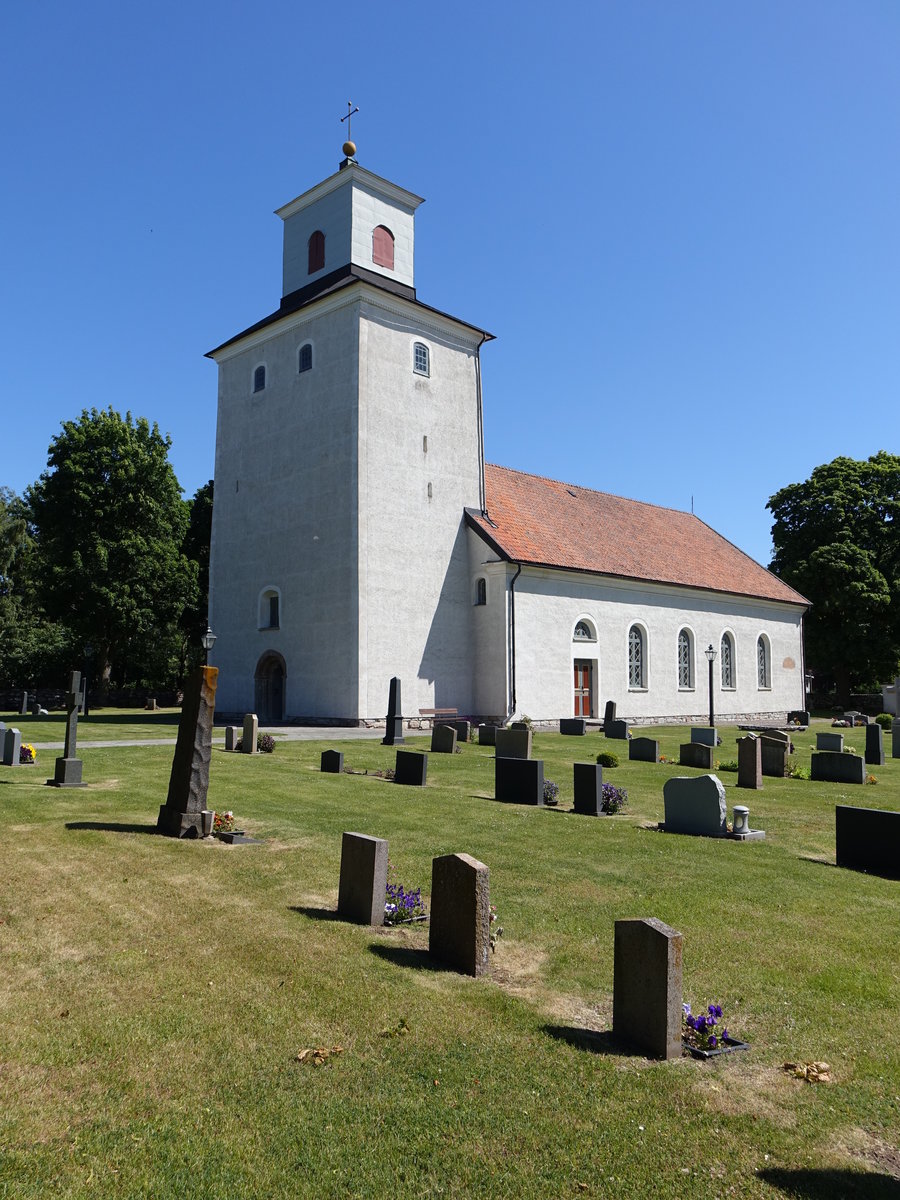 Norra Mckleby, Ev. Kirche, erbaut von 1824 bis 1832 (13.06.2016)