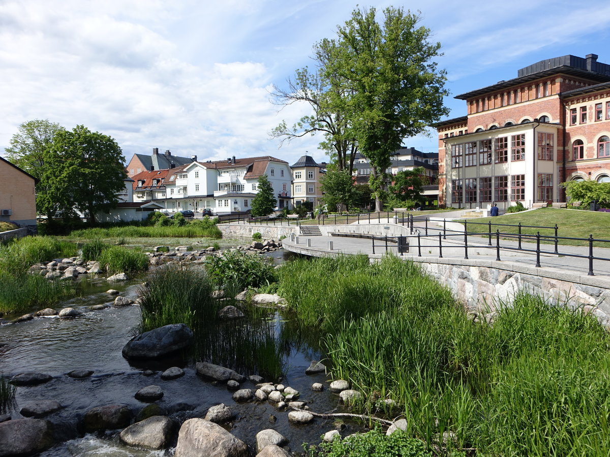 Norrtlje, Stadshotel am strms Grnd Platz (23.06.2017)