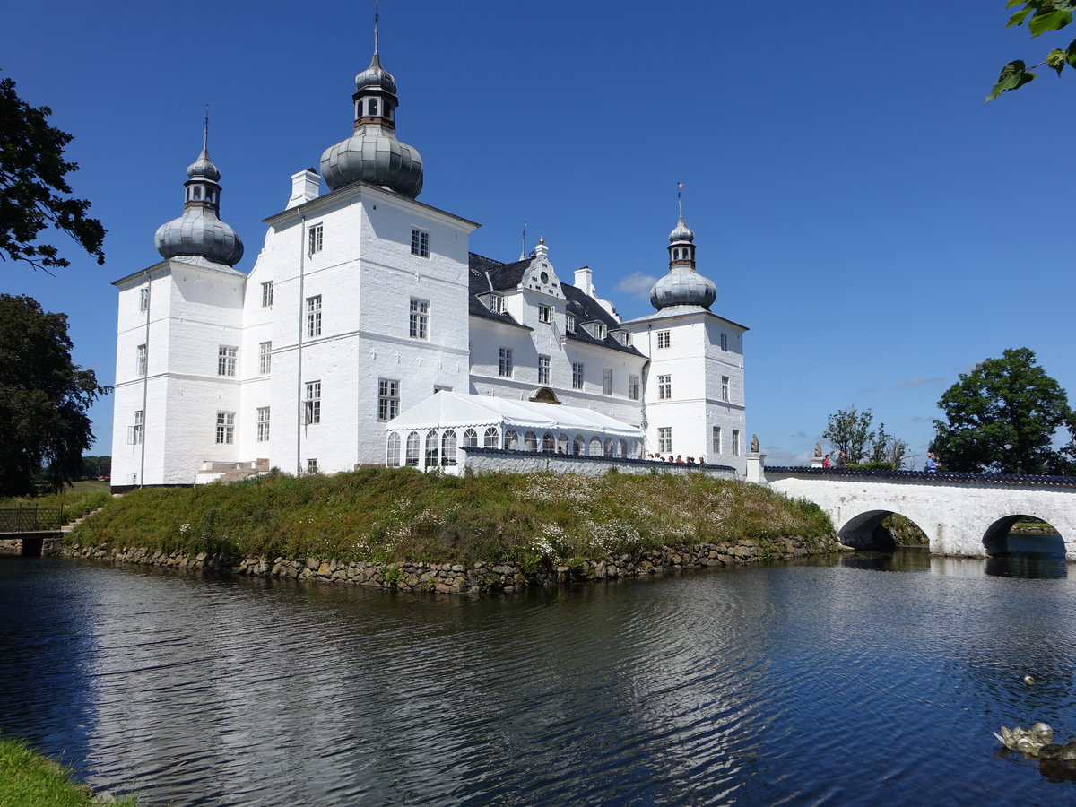 Norup, Schloss Engelsholm, erbaut von 1592 bis 1600 durch Hercules von Oberberg (23.07.2019)