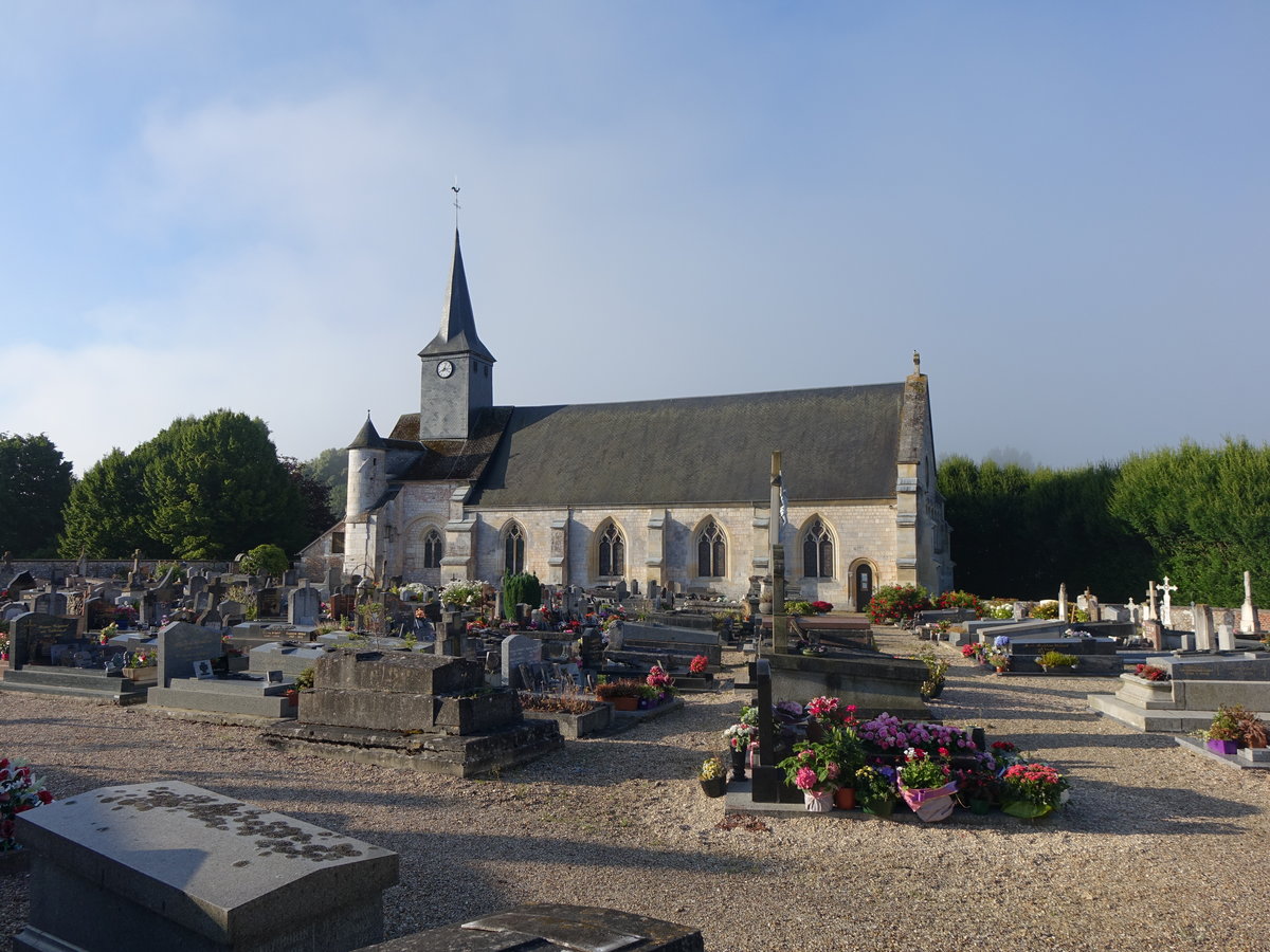 Notre-Dame Kirche in Corneville-sur-Risle (15.07.2016)