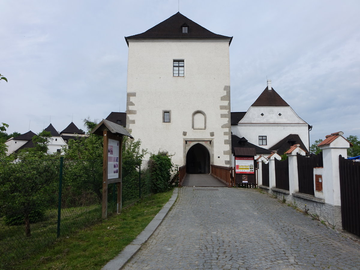 Nove Hrady, Burg der Witigonen, erbaut ab 1277 (27.05.2019)
