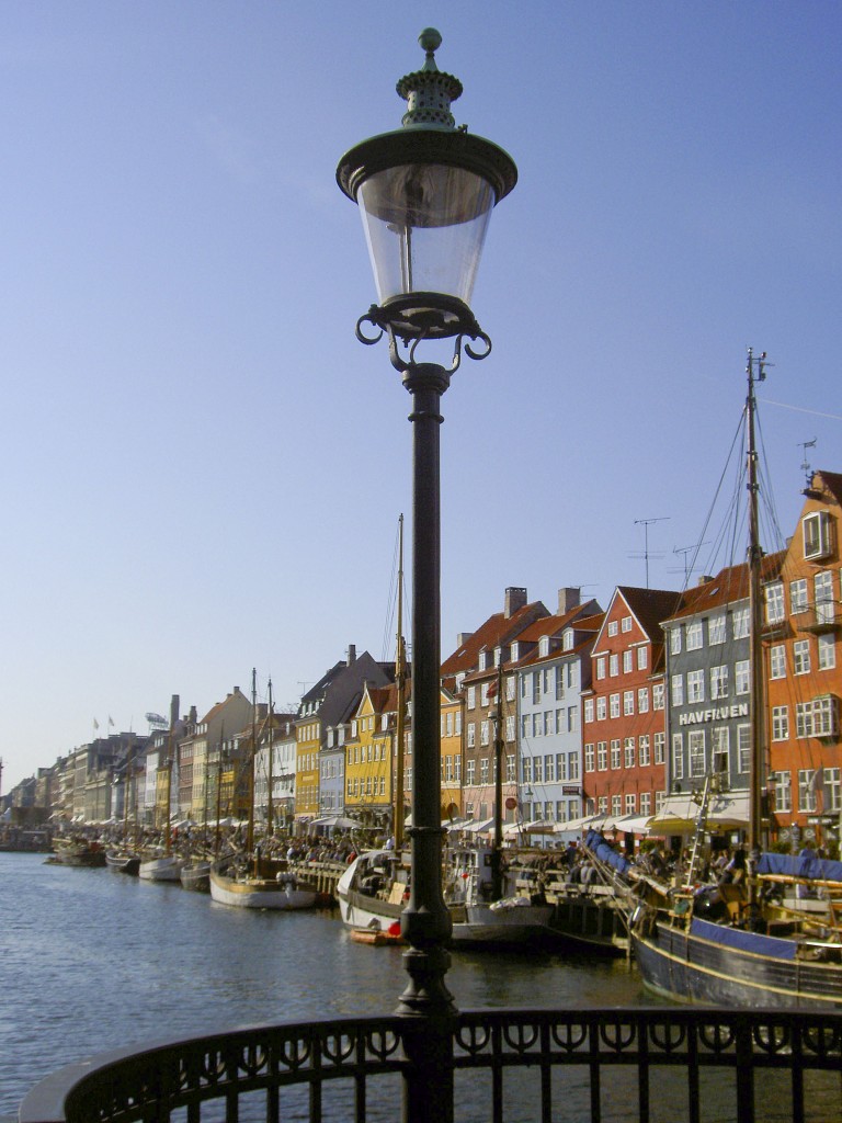 Nyhavn in Kopenhagen. Aufnahme: Mai 2006.