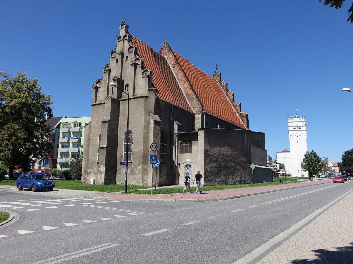 Nysa / Neisse, Ev. Christuskirche, erbaut bis 1341 (01.07.2020)
