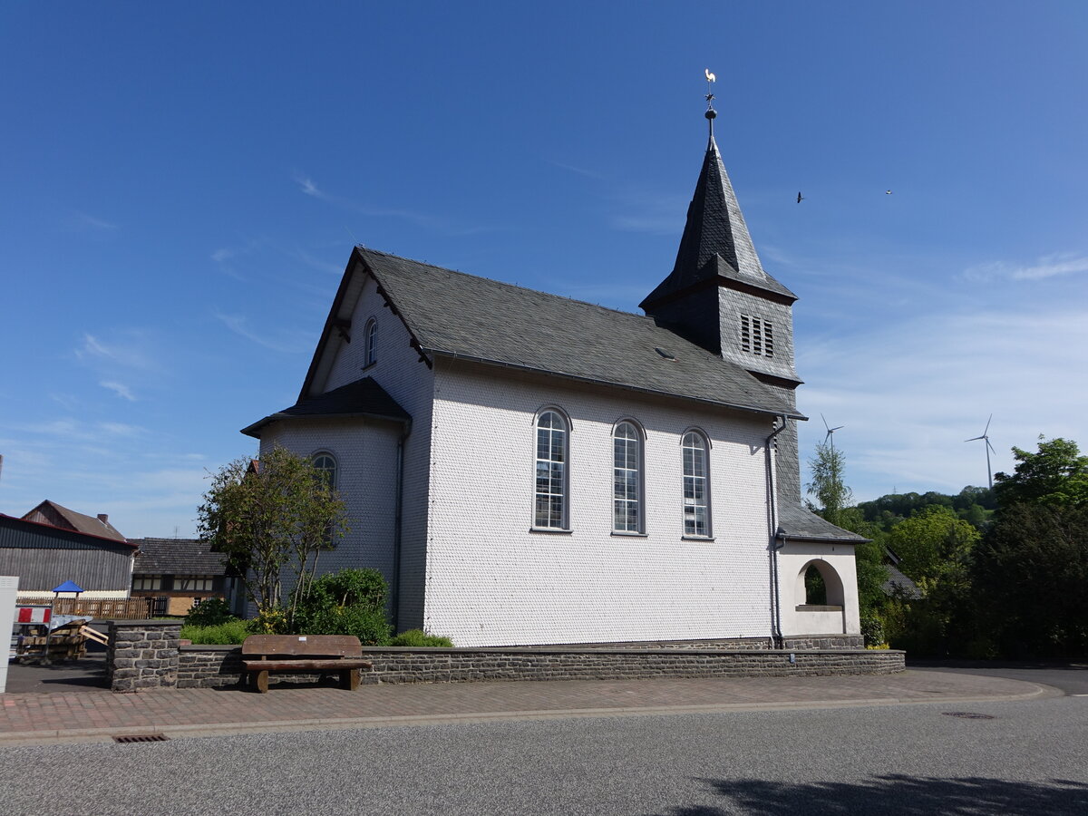 Ober-Seibertenrod, evangelische Kirche, erbaut 1866 (14.05.2022)