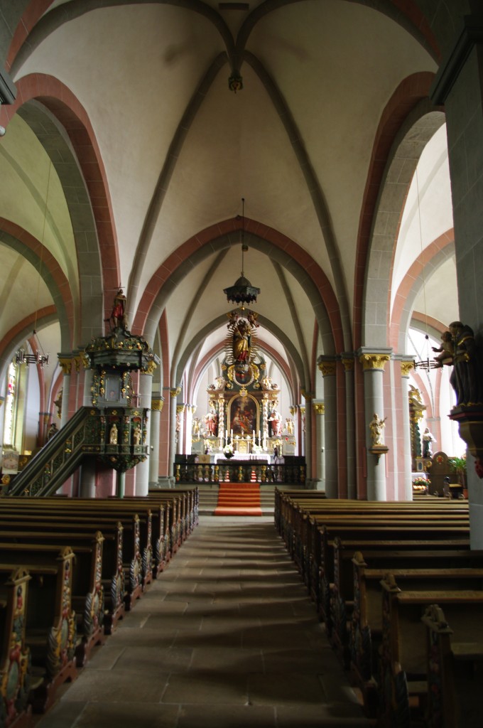 Obermarsberg, barocke Ausstattung der St. Petrus und Paulus Kirche (01.08.2011)