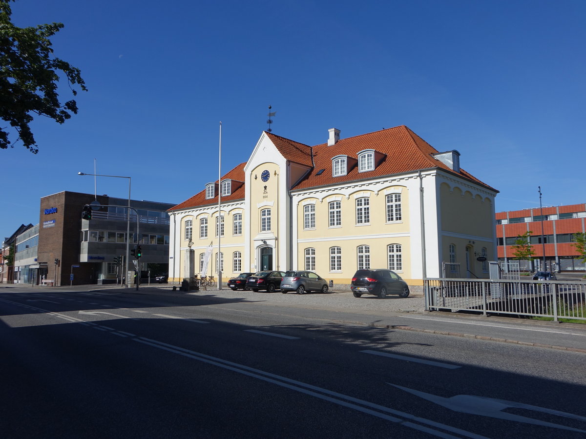 Odder, altes Rathaus in der Radhusgade (07.06.2018)