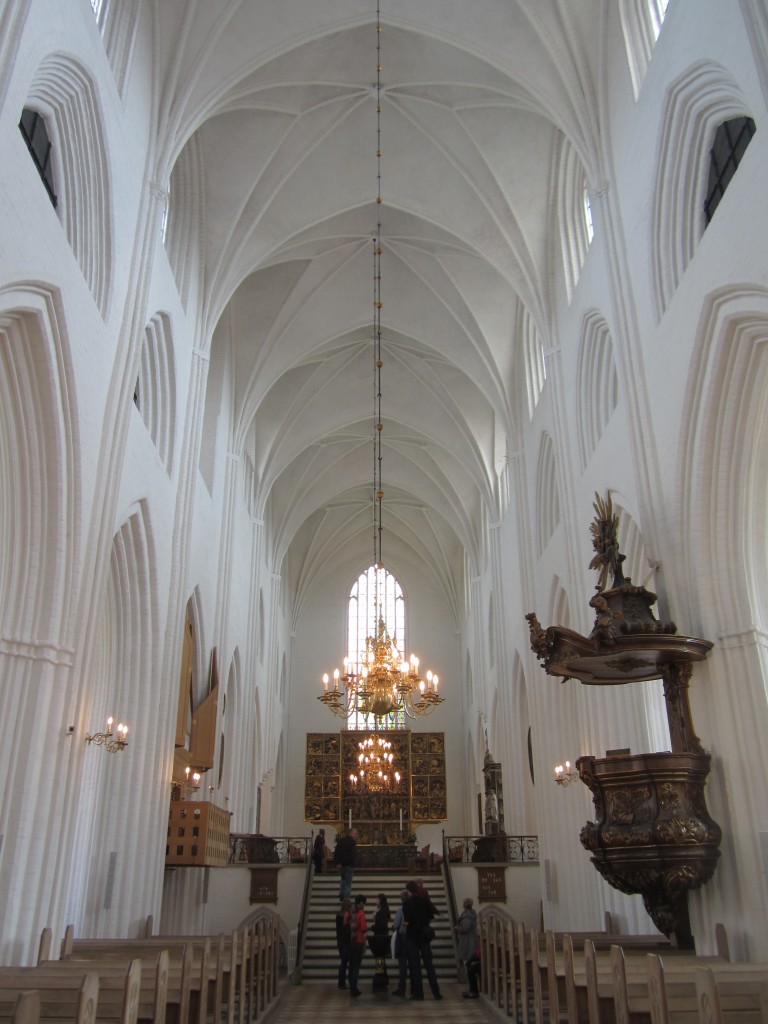 Odense, Dom St. Knud, gotischer Altar von 1521 (14.07.2013)