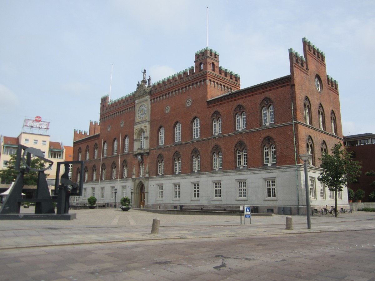 Odense, Rathaus von 1880 (14.07.2013)