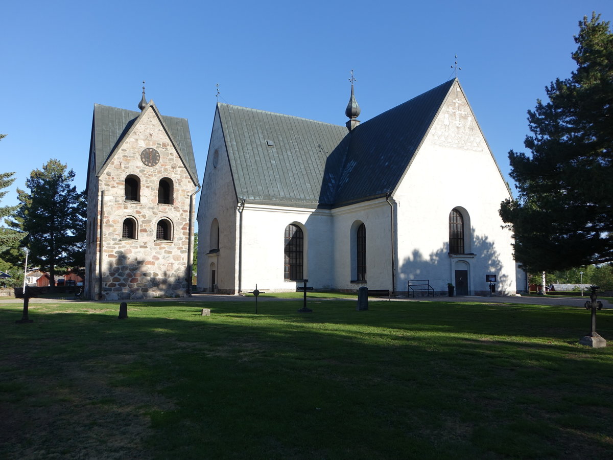 jebyn, Ev. Kirche, erbaut von 1751 bis 1752 (02.06.2018)
