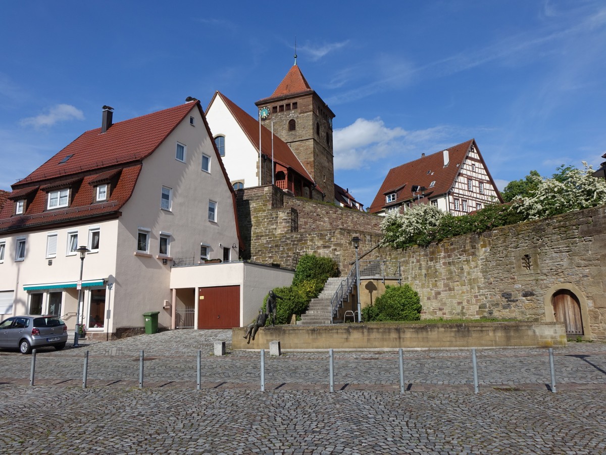 tisheim, St. Michaels Kirche am Marktplatz (30.05.2015)