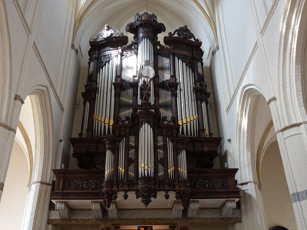 Oirschot, Orgel in der St. Pieter Kirche (06.05.2016)