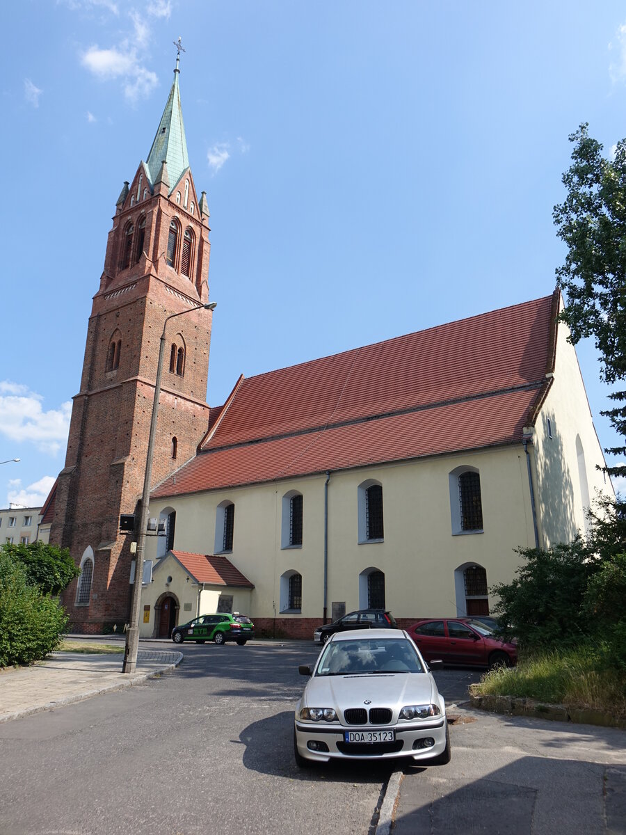 Olawa / Ohlau, Pfarrkirche Maria Trost, erbaut von 1587 bis 1589 (19.06.2021)